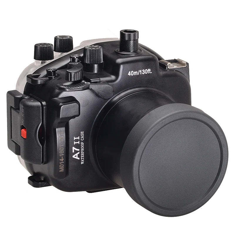 Seafrogs Custodia Subacquea 40m Per Sony A7 II/A7R II/A7S II – Con Sensore Di Perdite E Supporto 1/4” - 2