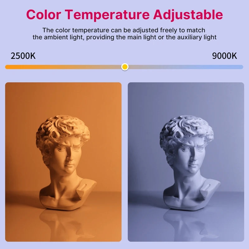 thumbnail interactive-video image 1 of Ambitful Magnetic Handheld Light Wand, 360°Full RGB Mini LED Video 1 of 9
