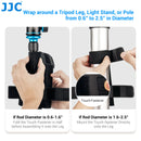 Equipment Mounting Strap with Cable Cradle – Power Bank Holder for Tripod & Light Stand