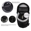 JJC Camera Lens Bag & Belt Waterproof Lens Case Storage Pouch for Canon Nikon Sony Fujifilm DSL