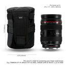 JJC Camera Lens Bag & Belt Waterproof Lens Case Storage Pouch for Canon Nikon Sony Fujifilm DSL