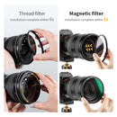 K&F Concept Magnetic Black Mist Diffusion 1/4 & 1/8 Lens Filter – Soft Focus for Photo & Video