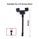 Flexible Hose Long Arm Phone Holder Clip for Ring Light – 360° Adjustable Mount Bracket