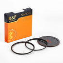 K&F Concept Magnetic Black Mist Diffusion 1/4 & 1/8 Lens Filter – Soft Focus for Photo & Video
