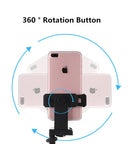 SZKOSTON 360° Mobile Phone Clip with 1/4" Screw Mount – Tripod Adapter for Smartphones