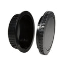 IKACHA Camera Body & Lens Rear Cap Set for Canon EOS EF Mount – Protects from Dust & Scratches