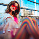 PUYI Kaleidoscope & Special Effects Prism Filter – 55mm-82mm for Canon, Nikon & DSLR Cameras