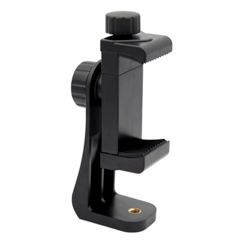 SZKOSTON 360° Mobile Phone Clip with 1/4" Screw Mount – Tripod Adapter for Smartphones