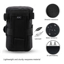 JJC Camera Lens Bag & Belt Waterproof Lens Case Storage Pouch for Canon Nikon Sony Fujifilm DSL