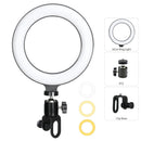 SZKOSTON 16cm LED Ring Light – Clip-On Laptop Light for Zoom, Video Calls, Streaming, and YouTube