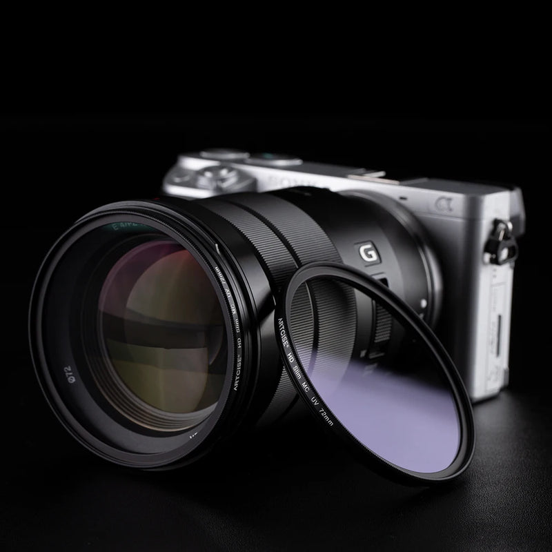 Ultra Slim MC HD UV Camera Lens Filter for 46mm–77mm Photography Protection