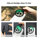 67mm Clip-On Phone Filter Set – ND2–32, CPL, 1/4 & 1/8 Black Pro Mist for Smartphone Cameras