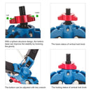 Manbily M-1 Hydraulic Mini Tripod Stand – Universal Base for Monopods, DSLR, Cameras, 3/8" Screw