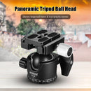 ANDOER H-35 Tripod Ball Head – 360° Panorama Ballhead Mount with U-Groove, 15kg Load Capacity
