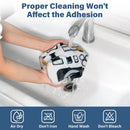 Walking Way 35CM Magic Self-Adhesive Camera Wrap – Universal Scratch-Resistant Cloth for Lenses