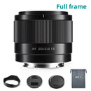 VILTROX 20mm F2.8 Ultra-Wide Angle Lens for Sony E-Mount and Nikon Z-Mount Full-Frame Cameras