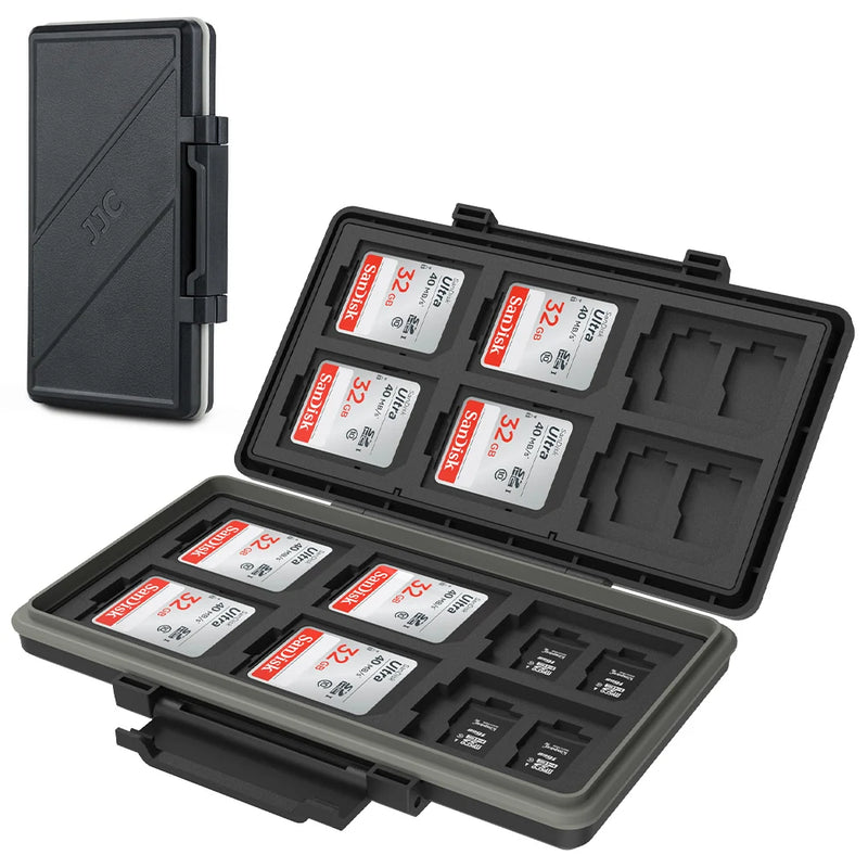 Sd Card Protector Case Memory Card Case for SD and Micro SD Cards – High-Capacity Waterproof