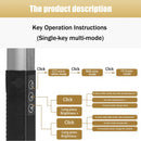 LUXCEO Q508A RGB Light Stick 36-Color 3000K-6000K LED Wand with Remote for YouTube & TikTok Vlog