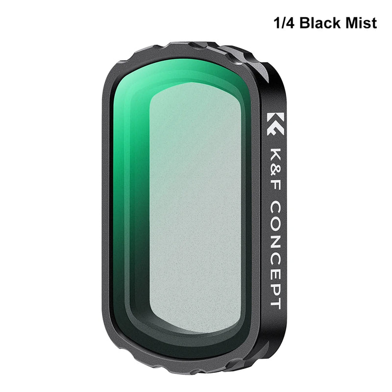 K&F Concept Magnetic ND2-32 ND32-512 Filter Kit – UV, CPL, Black Mist for DJI Osmo Pocket 3