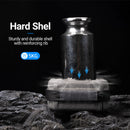 10-Pocket Hard Shell Filter Case for 67mm–95mm Circular Filters – Water Resistant Pouch