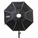 Triopo 90cm Octagon Softbox with Grid – Foldable Speedlite Soft Box for Godox V1, AD200, Yongnuo 560