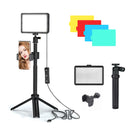 BAODELI LED Light Panel – 5600K Lighting Kit with Tripod & RGB Filters for Photography & Streaming