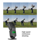 ANDOER GN40 Flash Speedlite – Adjustable LED Light for Canon, Nikon, Olympus & Pentax DSLR Cameras