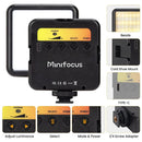 MINIFOCUS LED Photo Studio Light – Portable Bi-Color Video Light for Live Streaming & Photography
