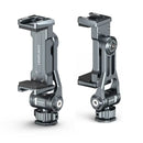 VRIG Aluminum Hot Shoe Phone Mount with Dual Cold Shoe & 360° Rotation for DSLR & Smartphones