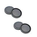 KIFAR 2PCS Camera Body Cap + Rear Lens Cap Set for Sony E-Mount – Compatible with A6000, A7 Series