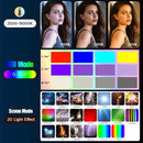 NUNUPHO Handheld RGB LED Light Wand – 50CM, CRI95+, 2500K-8500K Studio Photography & Video Light