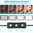 BAODELI LED Light Panel – 5600K Lighting Kit with Tripod & RGB Filters for Photography & Streaming