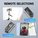 1750mm Bluetooth Selfie Stick Tripod with LED Light and Foldable Design for Smartphones Steady