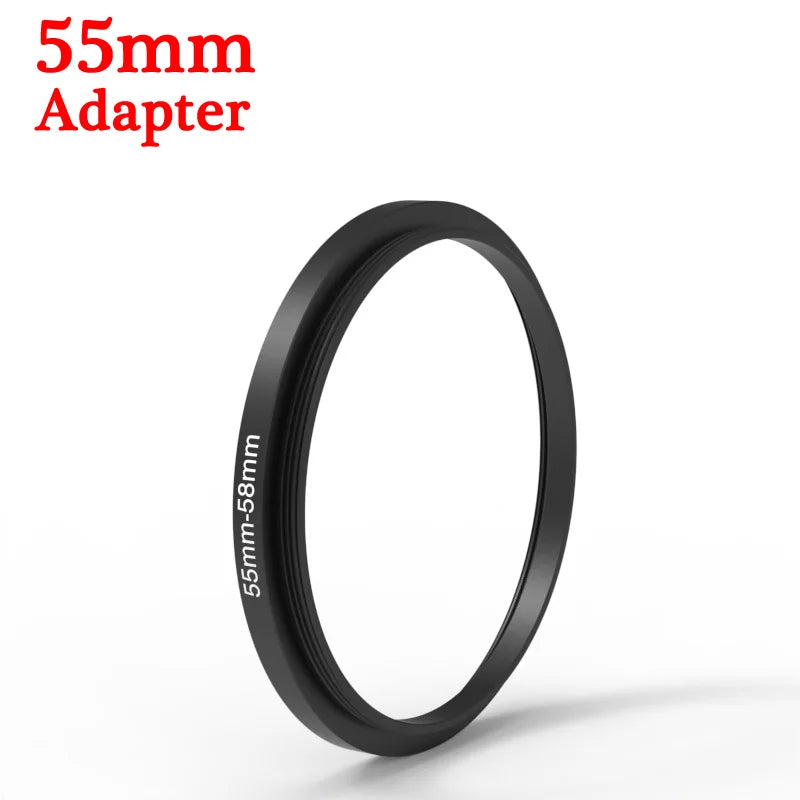 Kaleidoscope Prism Filter 49mm–77mm Glass Creative Lens Effect for DSLR Cameras & Phones
