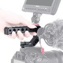 DSLR Camera Top Handle Grip with Cold Shoe Mount for Rigs and Stabilizers