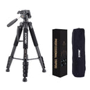 ZOMEI Q188 188cm Professional DSLR Tripod with Phone Holder – Video & Photography Stand