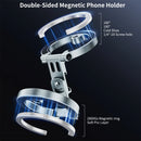 VRIG Dual-Sided Magnetic Phone Mount with Cold Shoe & 1/4"-20 Tripod Thread for iPhone & Android