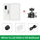Ulanzi VL120 RGB Video Light 2500K–9000K Dimmable LED Camera Fill Light with 20 Lighting Effects