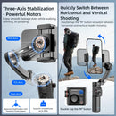 AXNEN M02 3-Axis Smartphone Gimbal – Stabilizer with Tripod & Remote for iPhone/Android