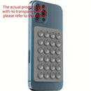 Silicone Suction Wall Phone Holder Mat, Anti-Slip Mount for iPhone & Android