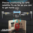 P15 PRO Drone 8K Dual Camera with GPS, Brushless Motors & 360° Obstacle Avoidance