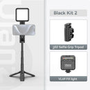 Mini LED Video Light 6W Rechargeable Fill Light with Cold Shoe Mount – 5500K for Vlogging