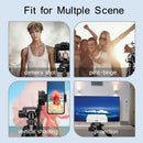 Aluminum Phone & Camera Tripod 140CM with Quick Mount Plate for DSLR, SLR & Smartphone