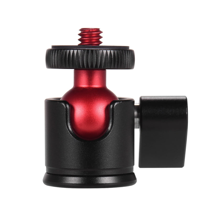 ANDOER Mini Tripod Ball Head – 360° Swivel with U-Shaped Slot for DSLR Cameras & Tripods