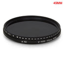 Adjustable ND Filter ND2 to ND400 Variable Neutral Density Filter for DSLR Camera Lens