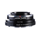 K&F CONCEPT Canon FD to Fuji FX Lens Adapter for X-T5 X-T4 X-Pro3 X-S10 X100V X-H2S