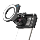 APEXEL 10–20X Smartphone Macro Lens with LED Fill Light