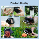 APEXEL 10–20X Smartphone Macro Lens with LED Fill Light