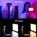 Ulanzi VL120 RGB Video Light 2500K–9000K Dimmable LED Camera Fill Light with 20 Lighting Effects