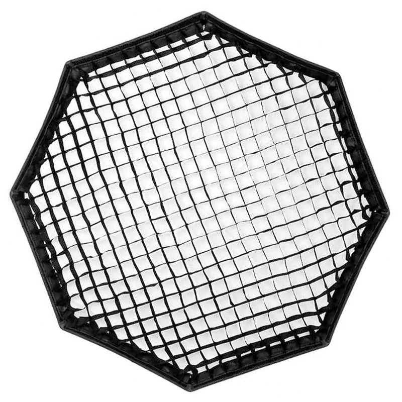 TRIOPO 65cm Photo Bowens Mount Softbox with Honeycomb Grid – Portable Octagon Softbox for Studio